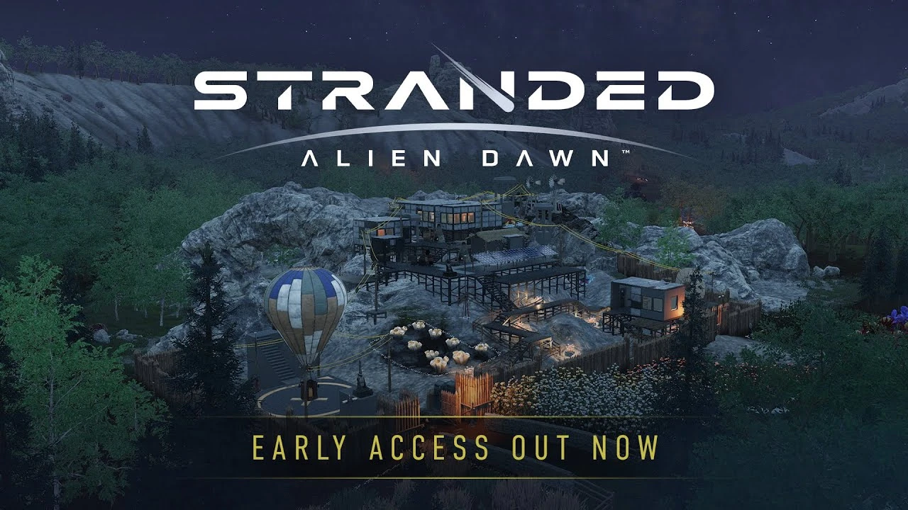 Симулятор на выживание Stranded: Alien Dawn вышел в раннем доступе Steam