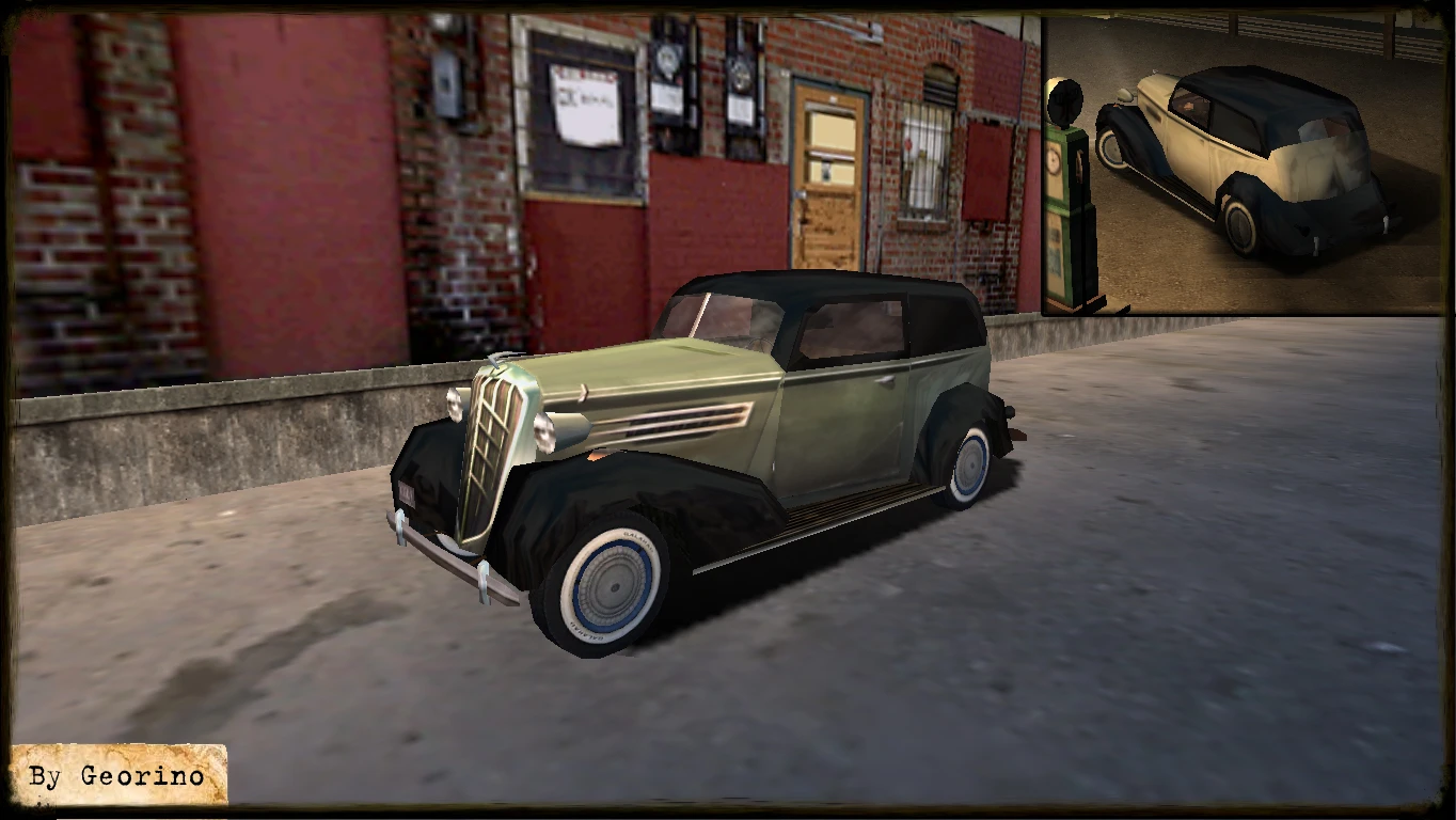 Mafia: The City of Lost Heaven "Schubert Extra Six - Panel Truck - V1.0"