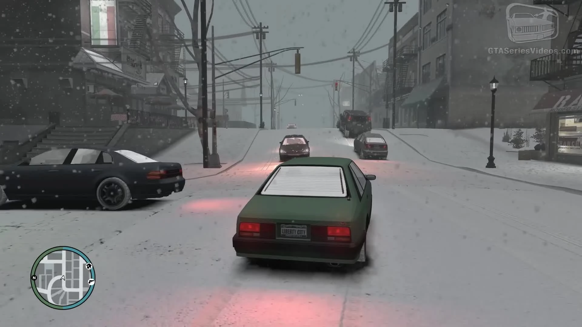 GTA 4 "Снег в Либерти-Сити"