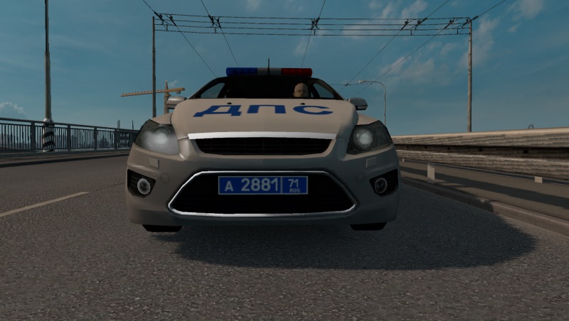 Euro Truck Simulator 2 "Шрифт Российских номерных знаков scs для карты RusMap v.1.1"