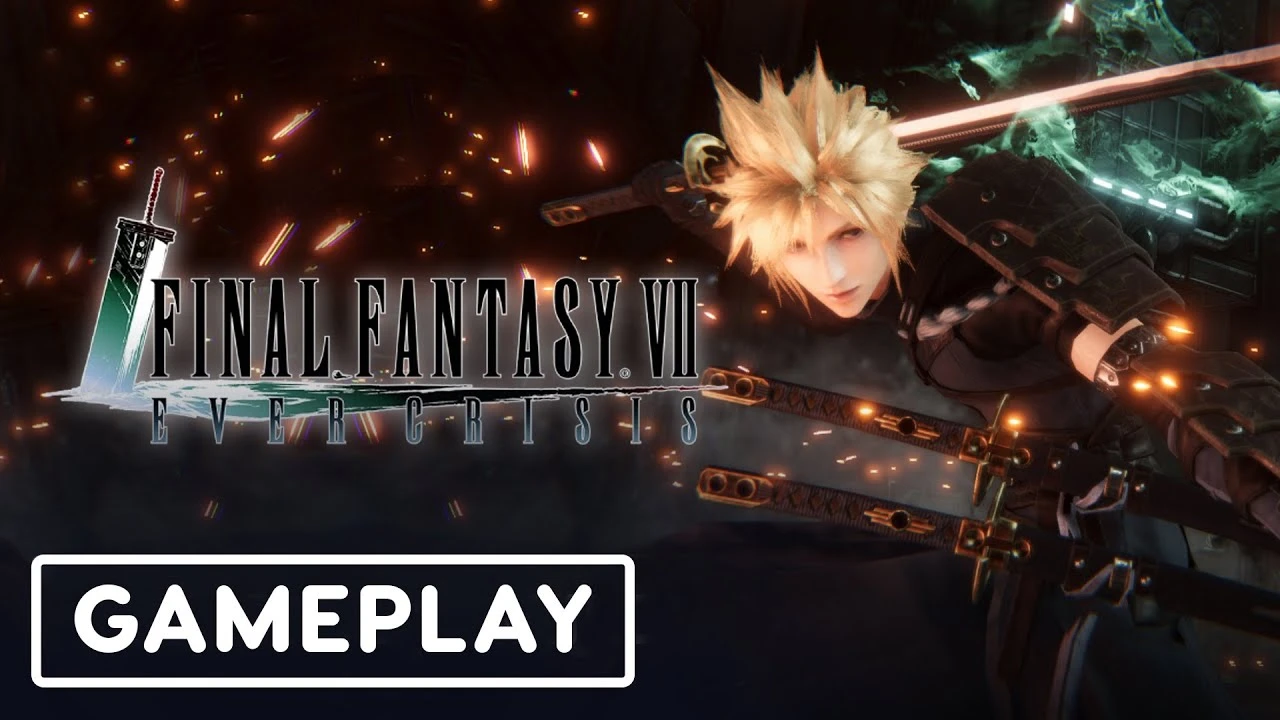 Представлен небольшой геймплейный ролик мобильной Final Fantasy 7 Ever Crisis
