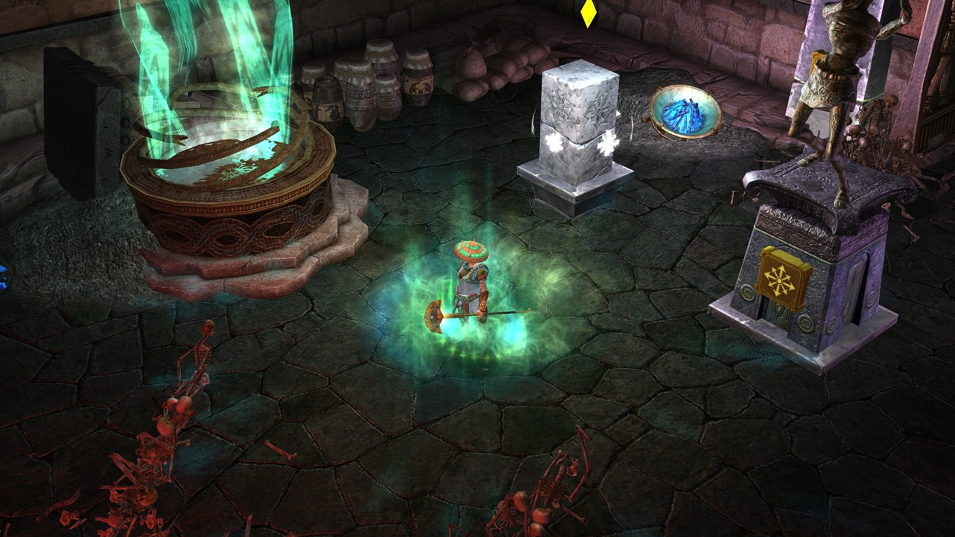 Titan Quest "Сохранение - Прорицатель, сюжет на 100%"