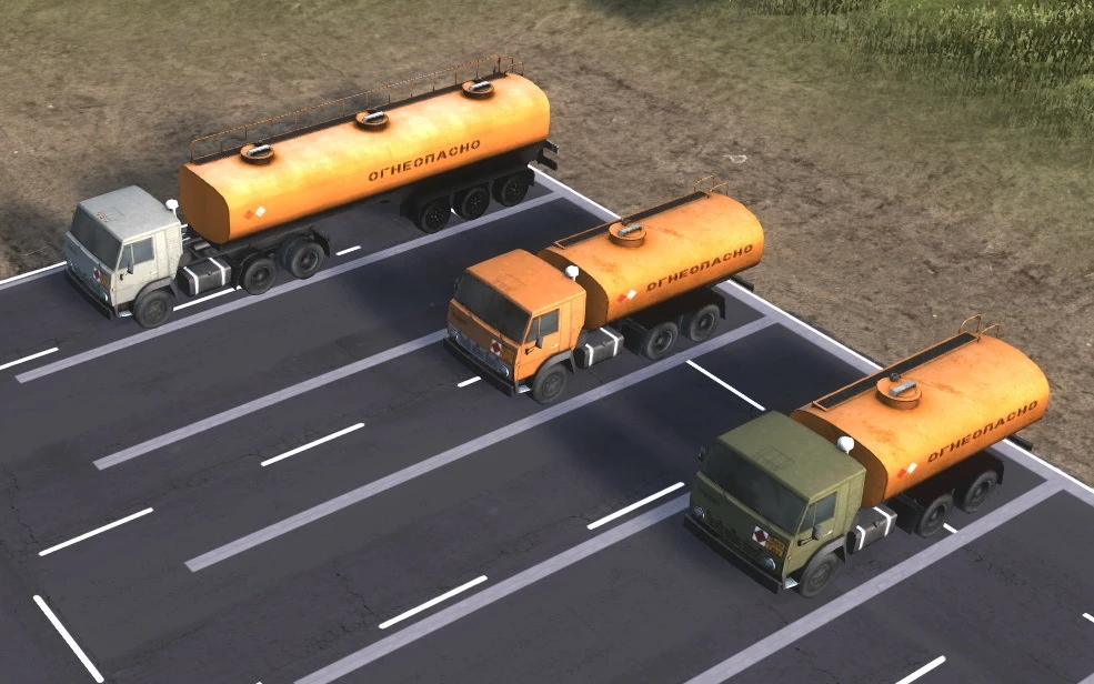 Workers & Resources: Soviet Republic "Топливовозы КамАЗ 1.0.0"