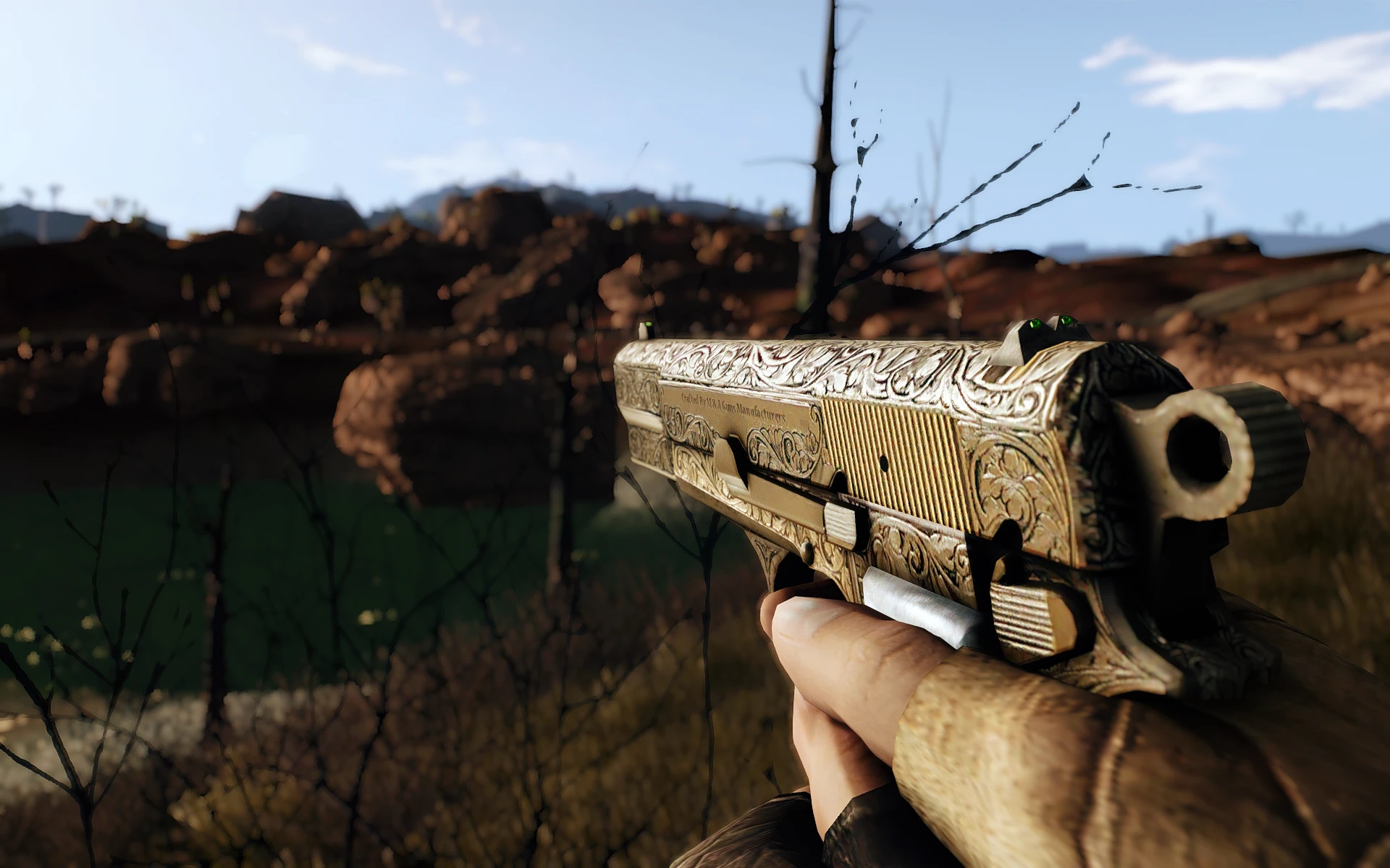 Fallout: New Vegas "Ретектур пистолета - Мария"