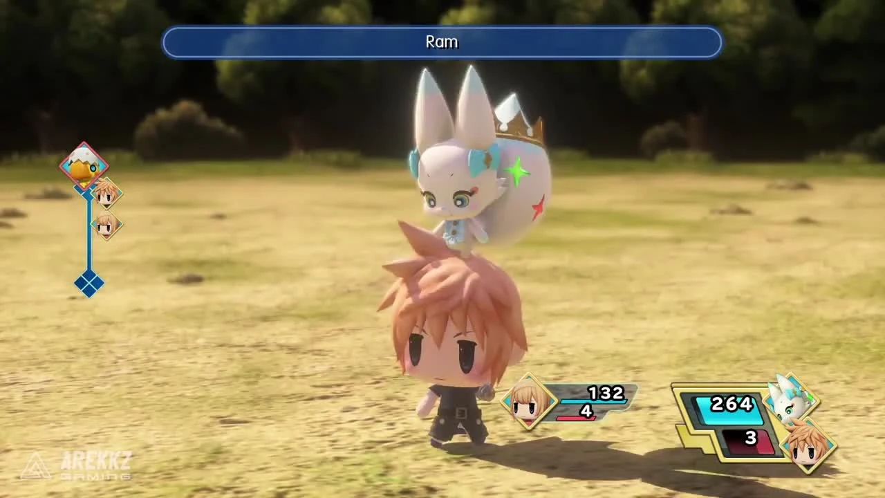 Первые 40 минут World of Final Fantasy