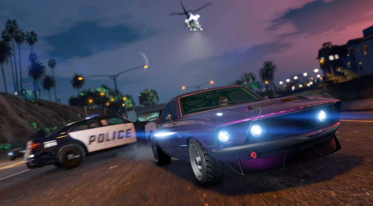 В обновленной версии Grand Theft Auto 5 фанаты нашли улучшенные визуальные эффекты