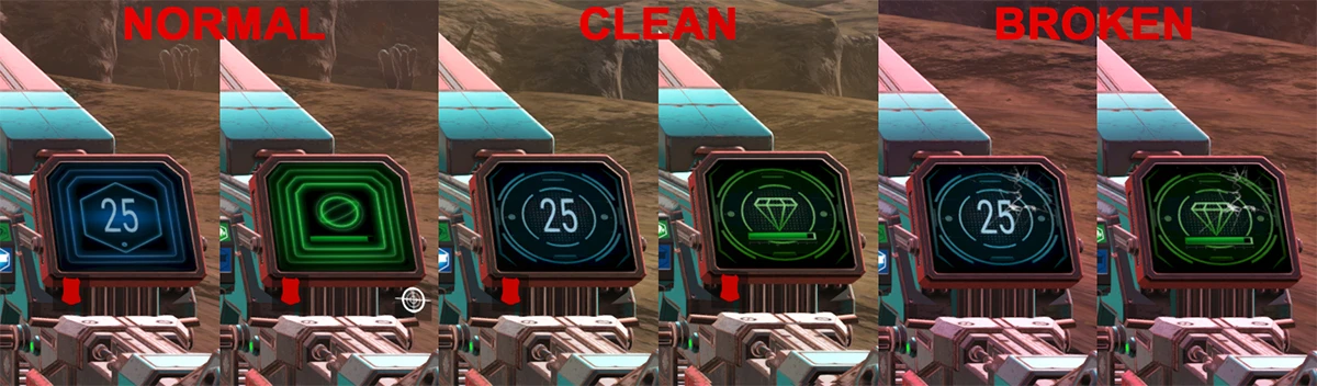 No Man's Sky "Better Multi Tool HUD 2 Versions"