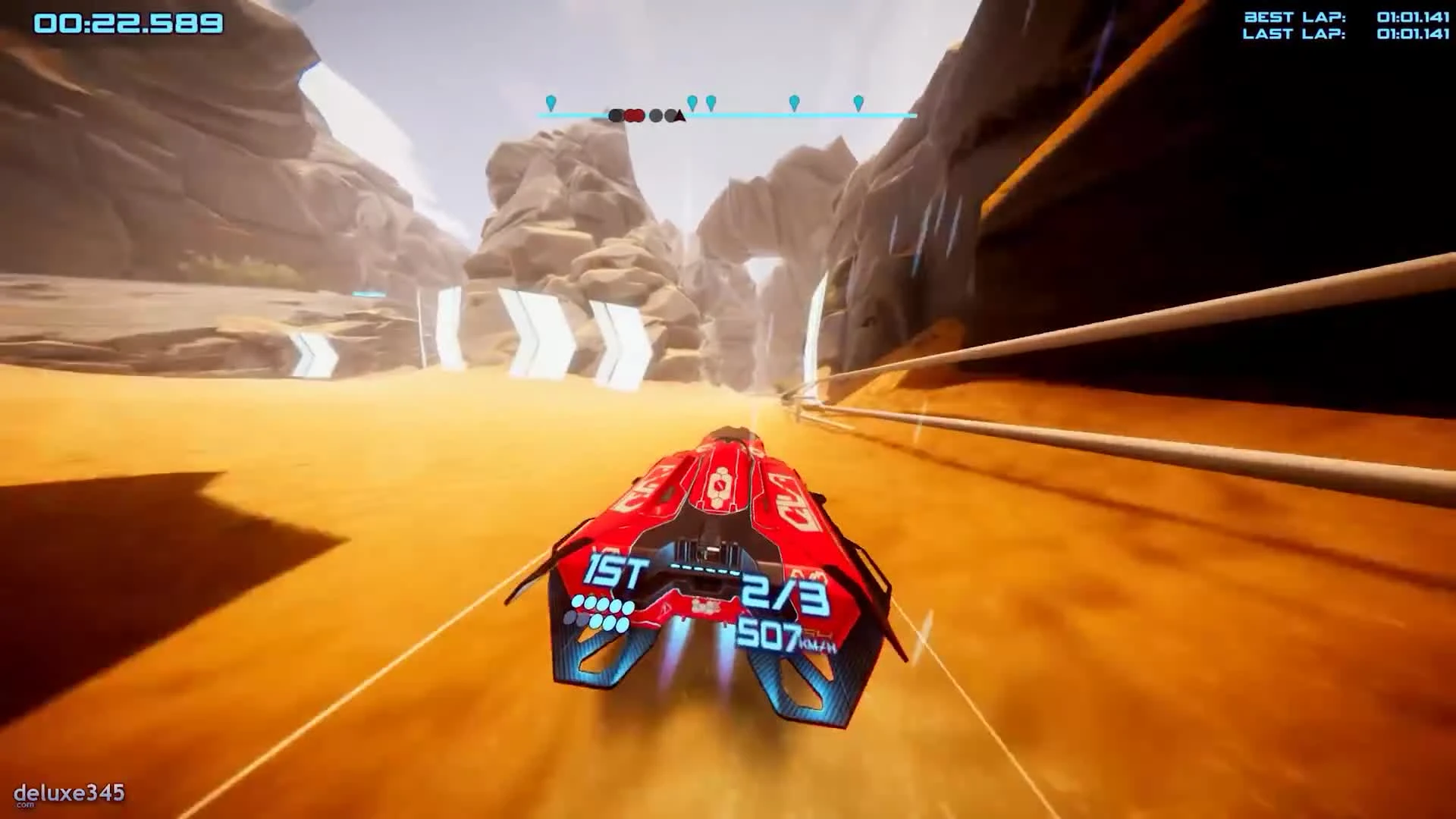 Antigraviator - Безумные скорости будущего. Предрелизный геймплей