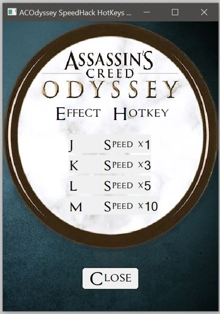 Assassin's Creed Odyssey "Трейнер +1: Спидхак" [2.0] {mephilit}