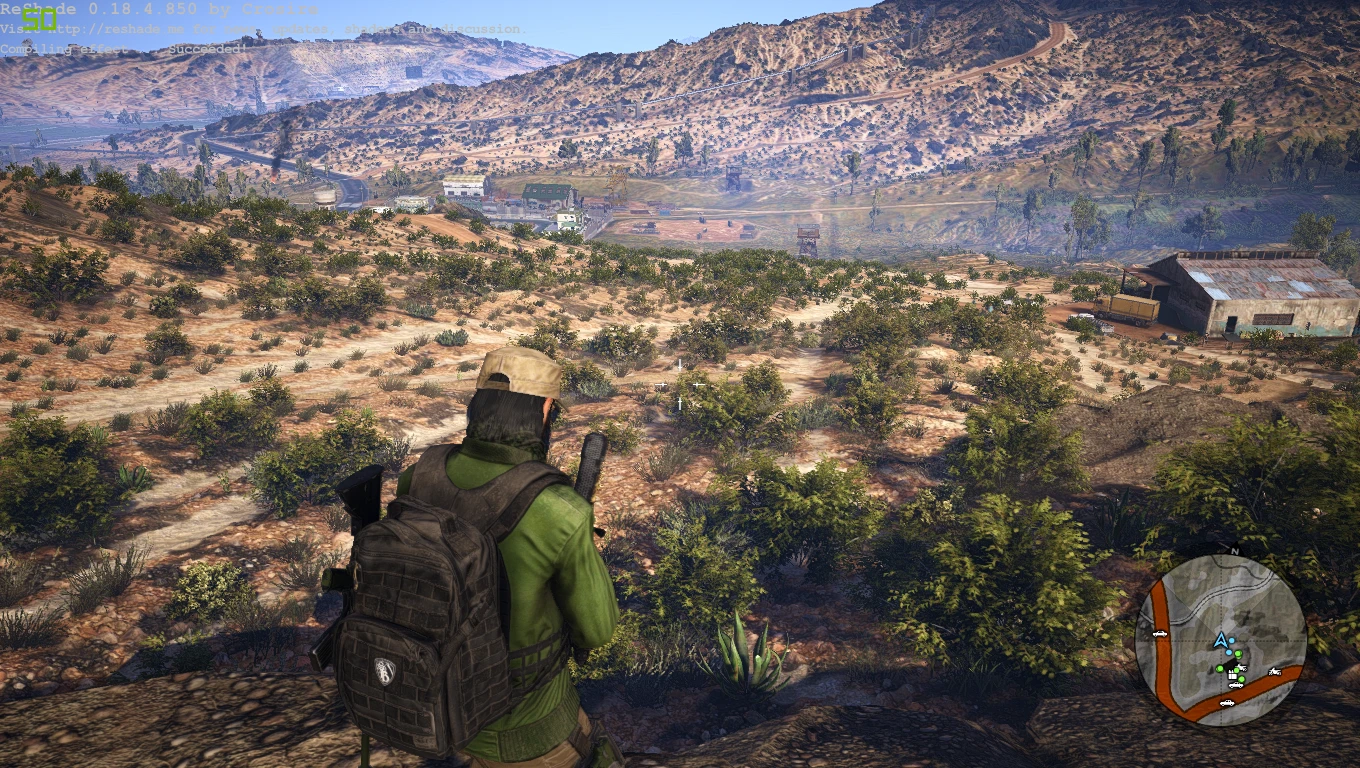 Tom Clancy's Ghost Recon: Wildlands "SweetFX настройка, убирает туманность и делать картинку сочнее!"