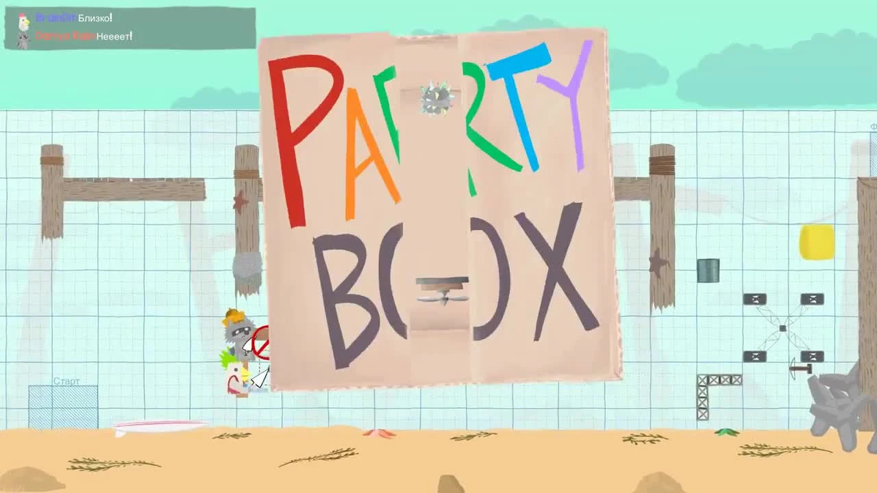 Ultimate Chicken Horse - КАК ТАКОЕ ПРОЙТИ??