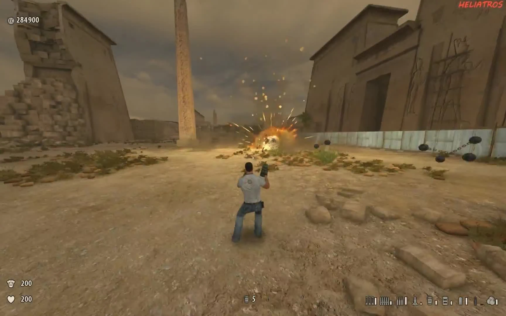 Хардкор-прохождение Serious Sam 3 BFE без урона! #9 (+все секреты)