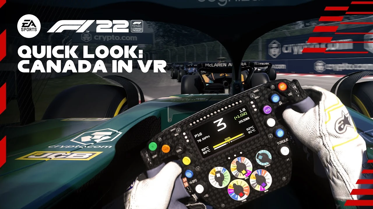 Codemasters показали VR-режим в EA Sports F1 22