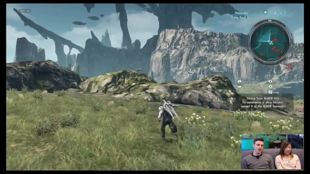 20 минут игрового процесса Xenoblade Chronicles X