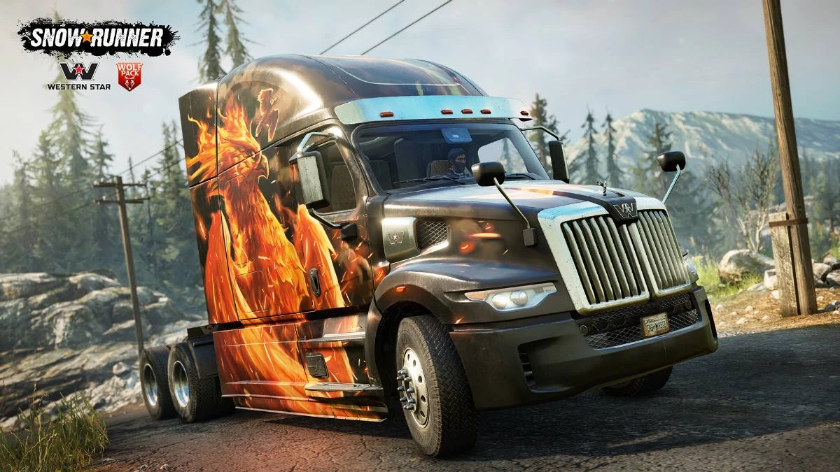 В игру SnowRunner добавлены брутальные американские грузовики