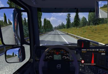 ETS 2 "Приборная панель для VOLVO классик V1.0"