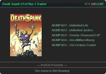 DeathSpank: Трейнер (+5) [1.0] {KelSat}