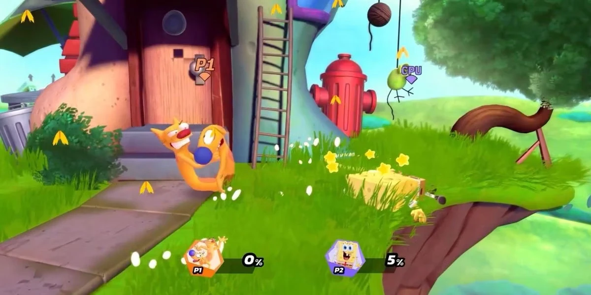 Онлайн Nickelodeon All-Star Brawl продолжает падать ниже десяти игроков в Steam