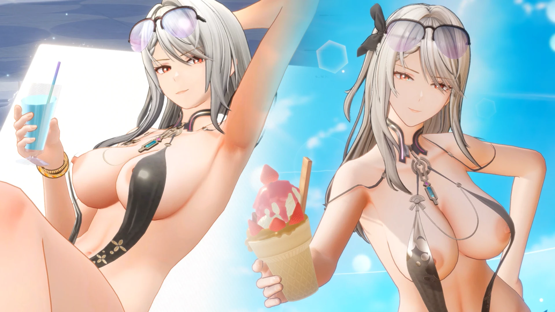 Snowbreak: Containment Zone "Nerida в сексуальном бикини"