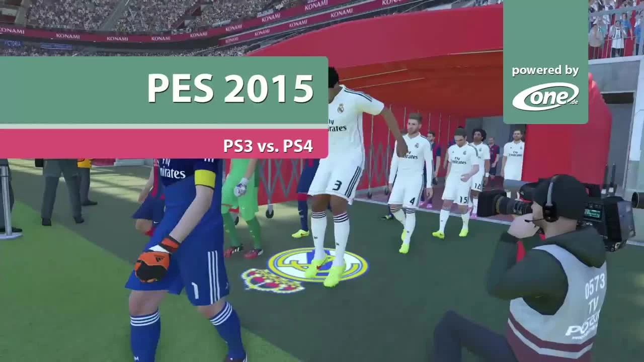 PES 15 "Детальное сравнение - PS3 vs. PS4"