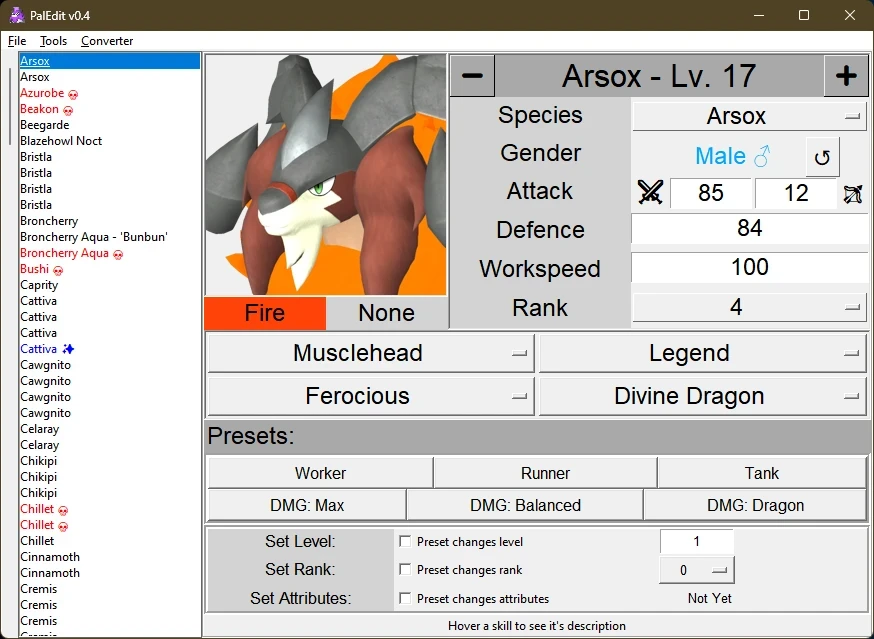 Palworld "Редактор Палов - PalEdit"