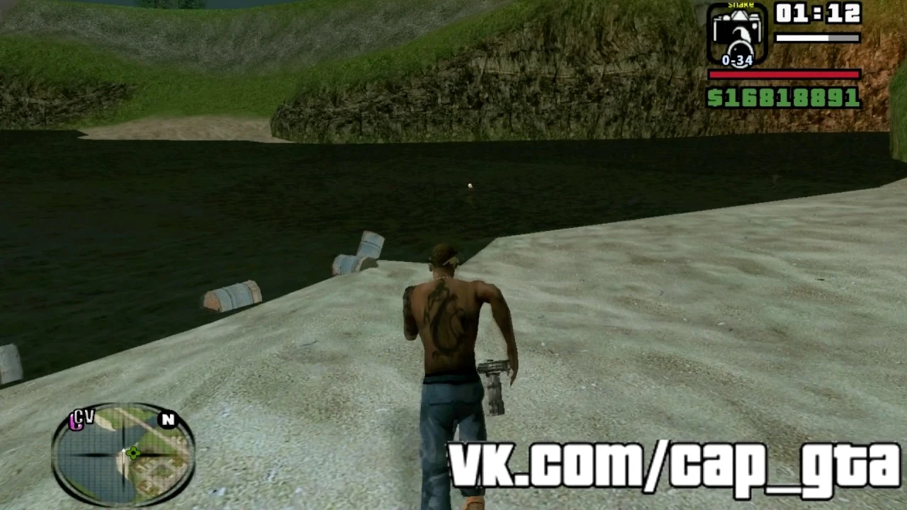 Grand Theft Auto: The Trilogy (San Andreas) "Оживление пляжей (Люди в воде)"