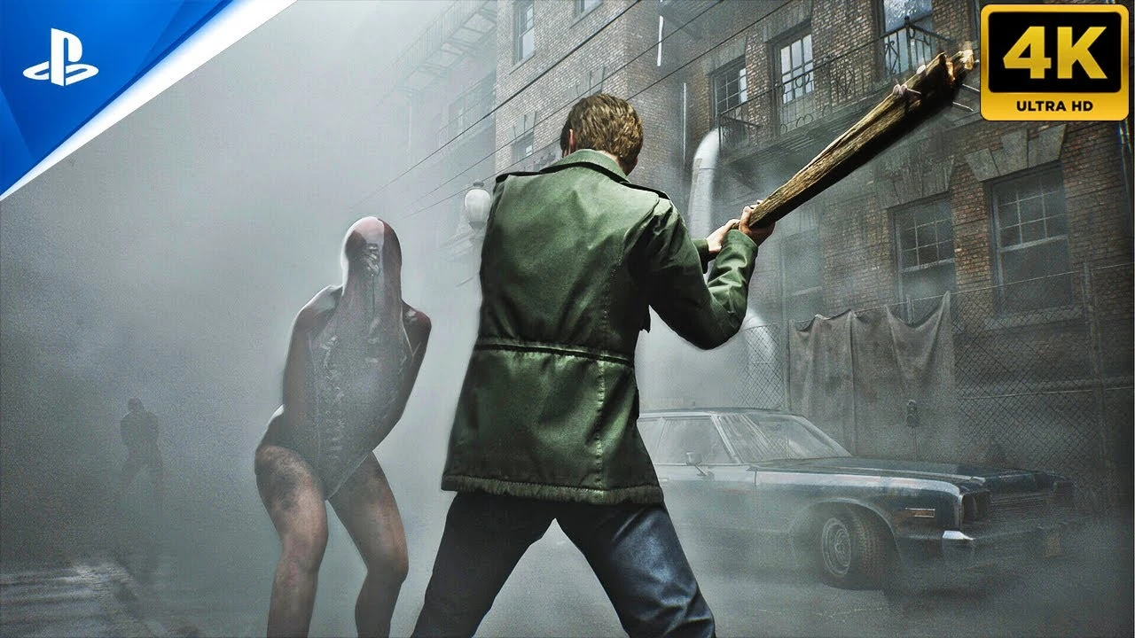Полчаса изучения города в ремейке Silent Hill 2