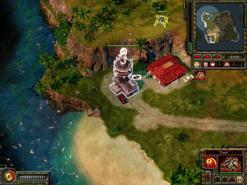 Command & Conquer: Red Alert 3 "Карта - Palm Panic"