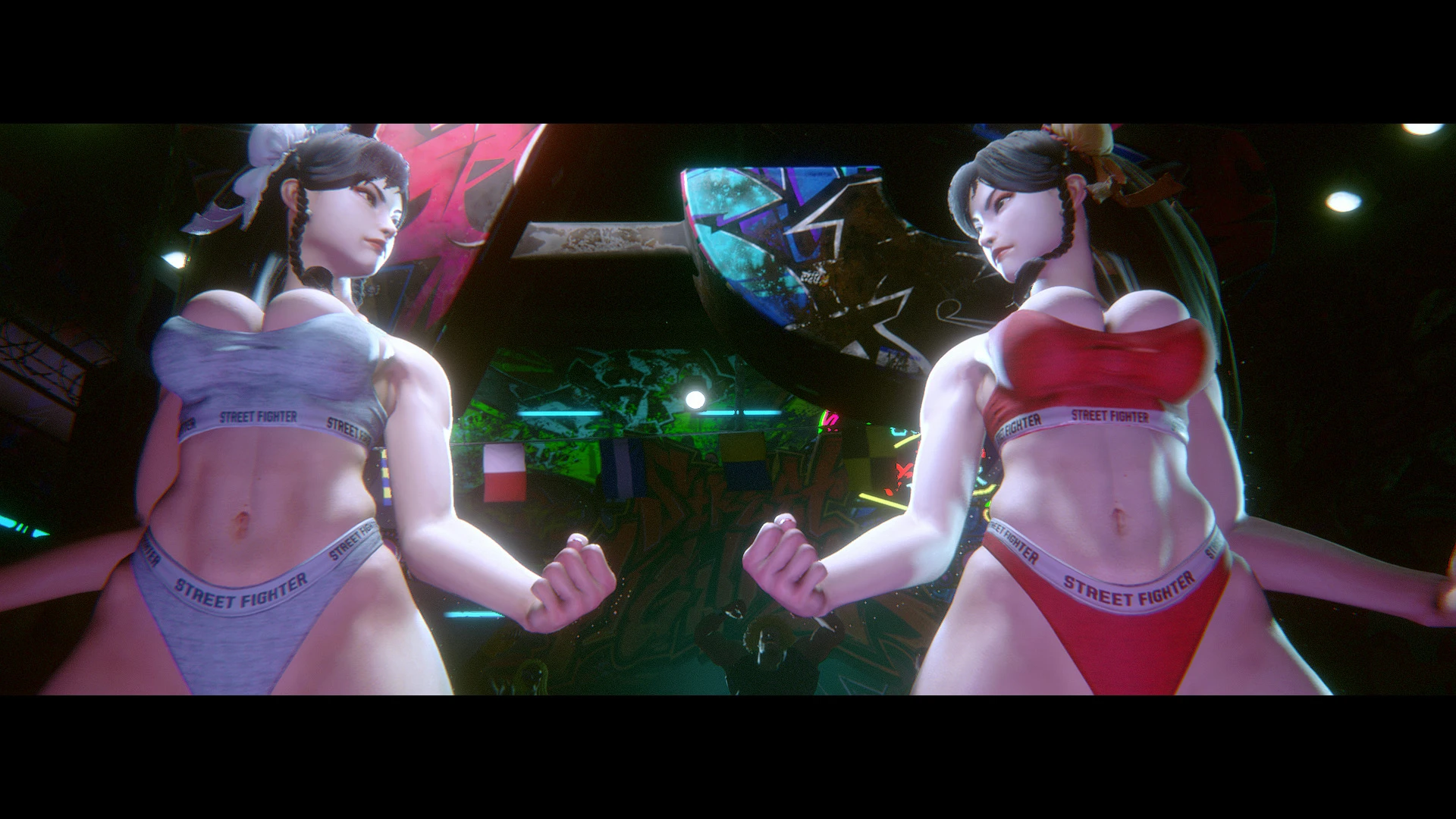 Street Fighter 6 "Чунь Ли в нижнем белье Calvin Kelin"