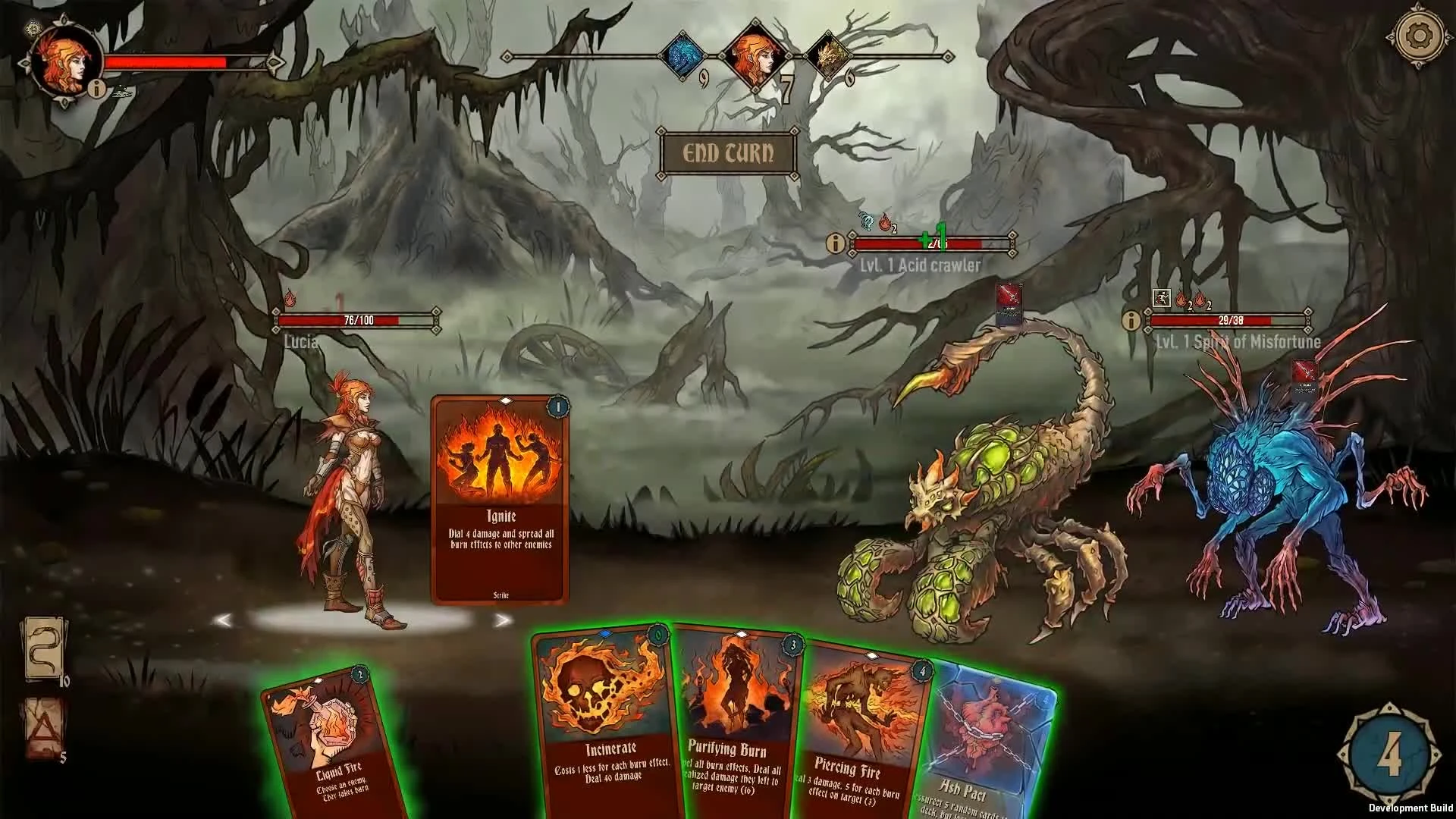 Deck of Ashes - Монстры