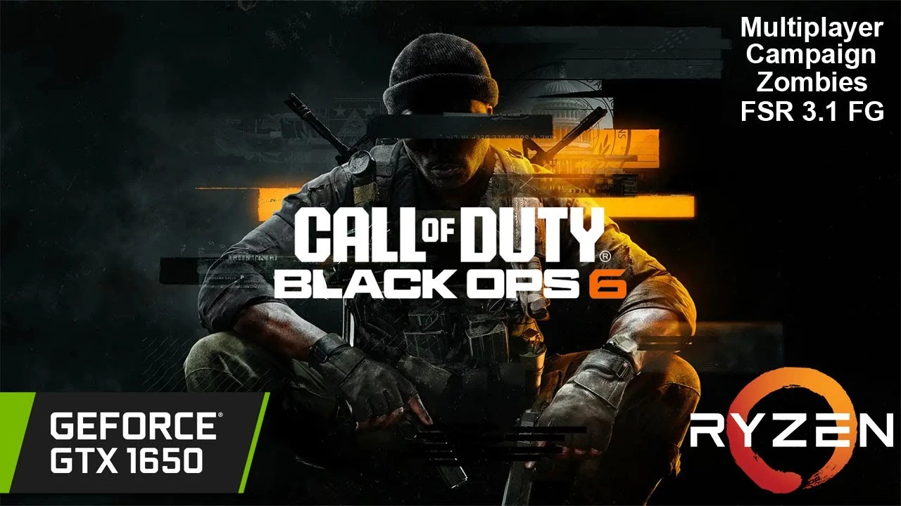 Производительность Call of Duty: Black Ops 6 на GTX 1650
