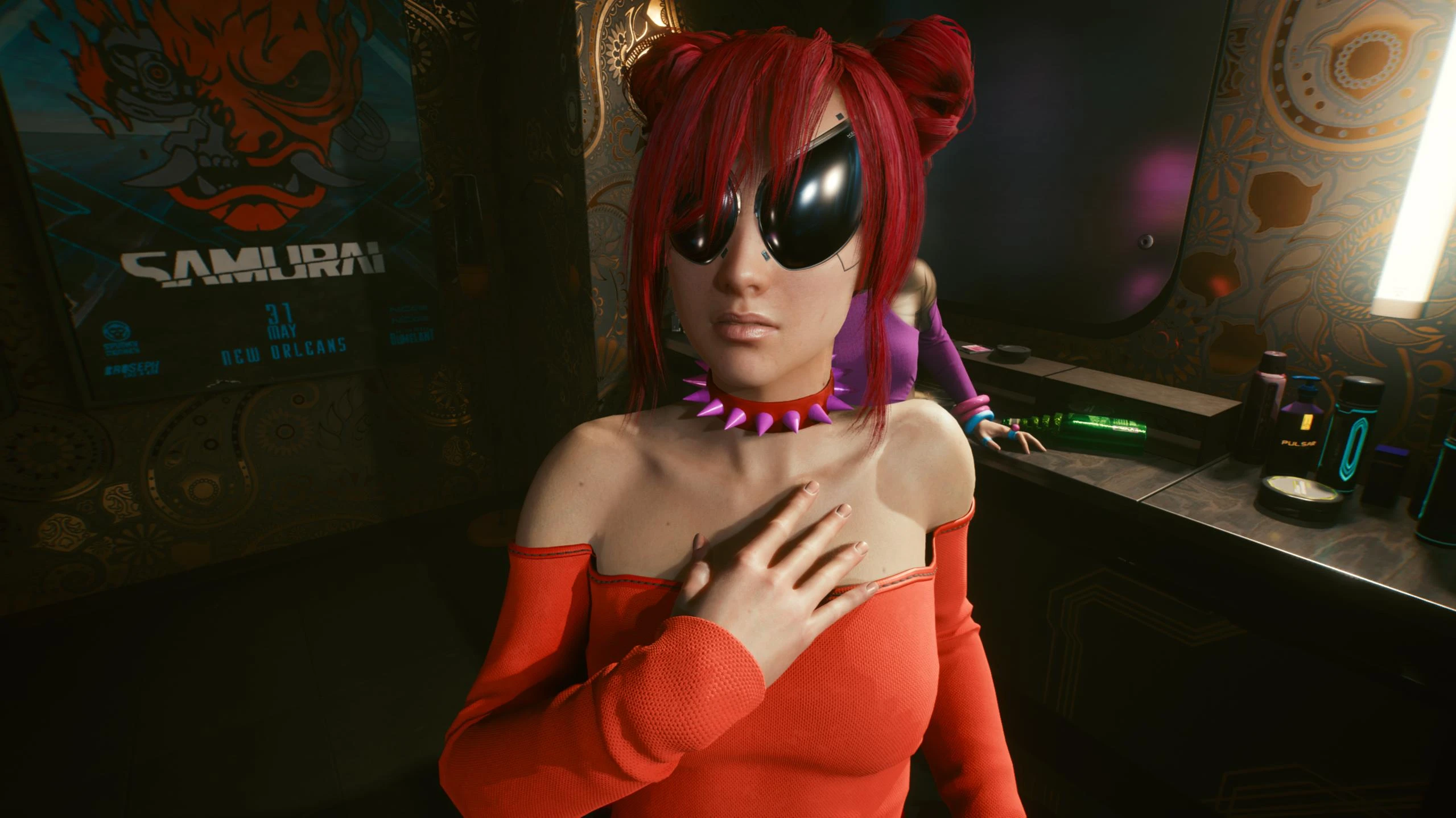 Косплей Red Menace из Cyberpunk 2077