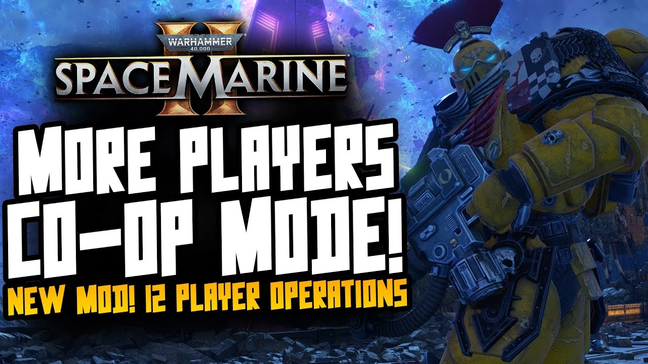 Для Space Marine 2 вышел мод, добавляющий режим кооперативных операций на 12 игроков