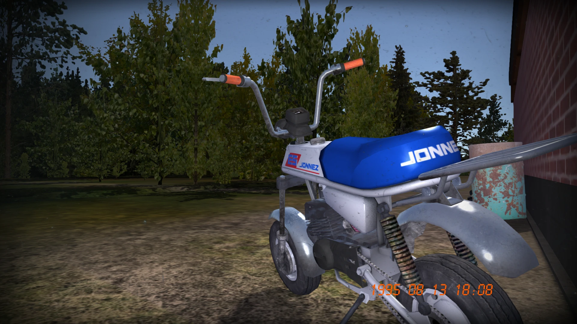 My Summer Car "Синий мопед из 90-х"