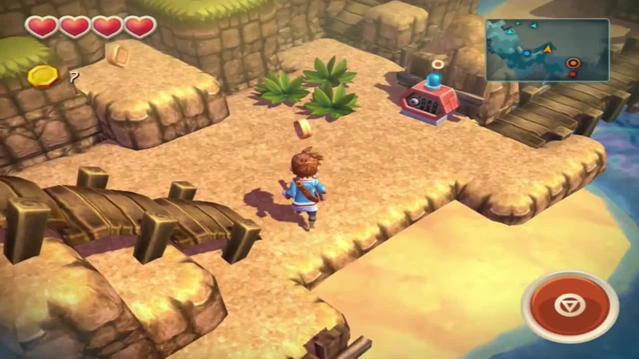 Oceanhorn Monster of Uncharted Seas "Геймплей"