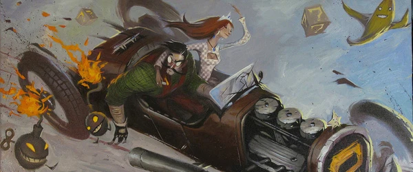 Безумный художник и Mario Kart