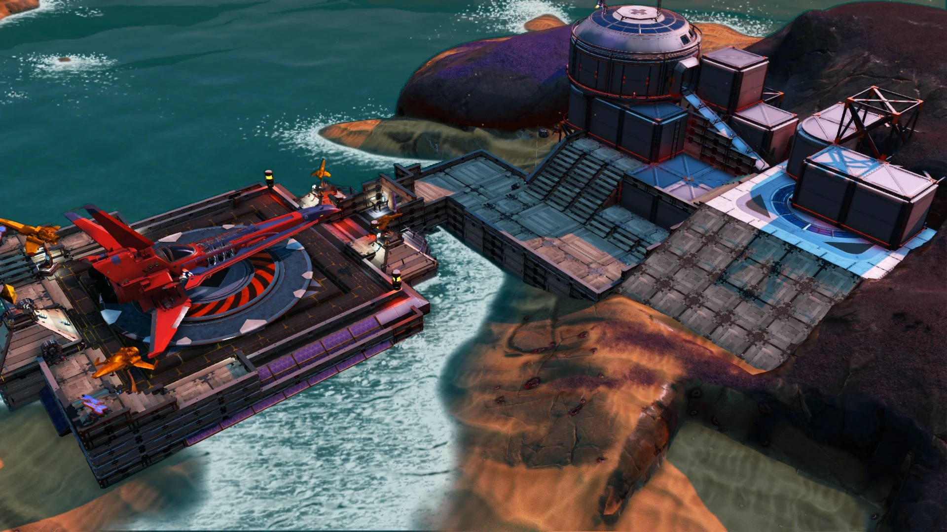 No Man's Sky "строю где хочу / Exosolar's Base Building"