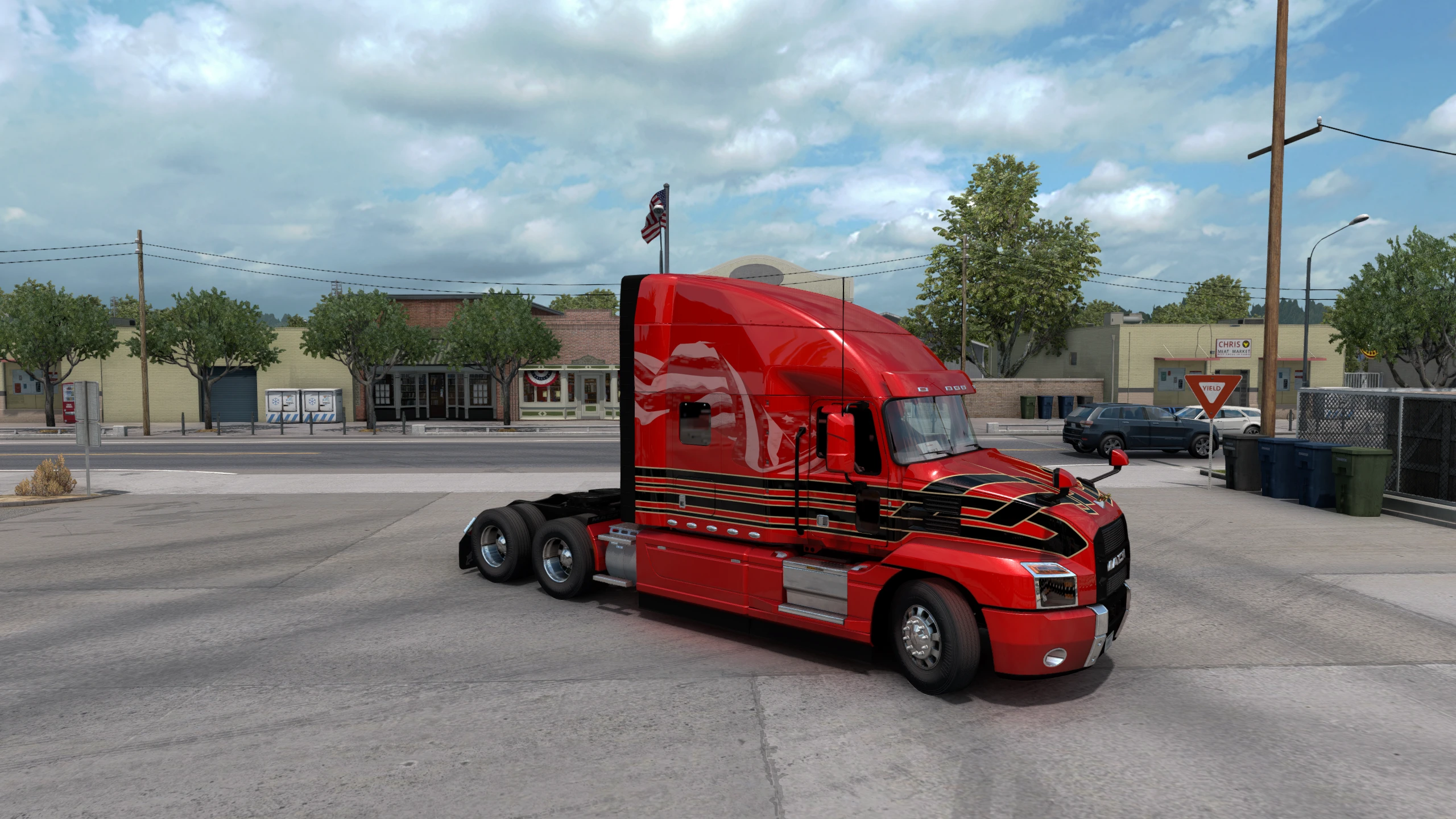 American Truck Simulator "Улучшенное освещение"