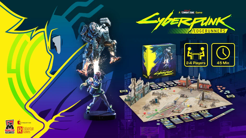 Стартовали предзаказы настольной игры по мотивам Cyberpunk: Edgerunners