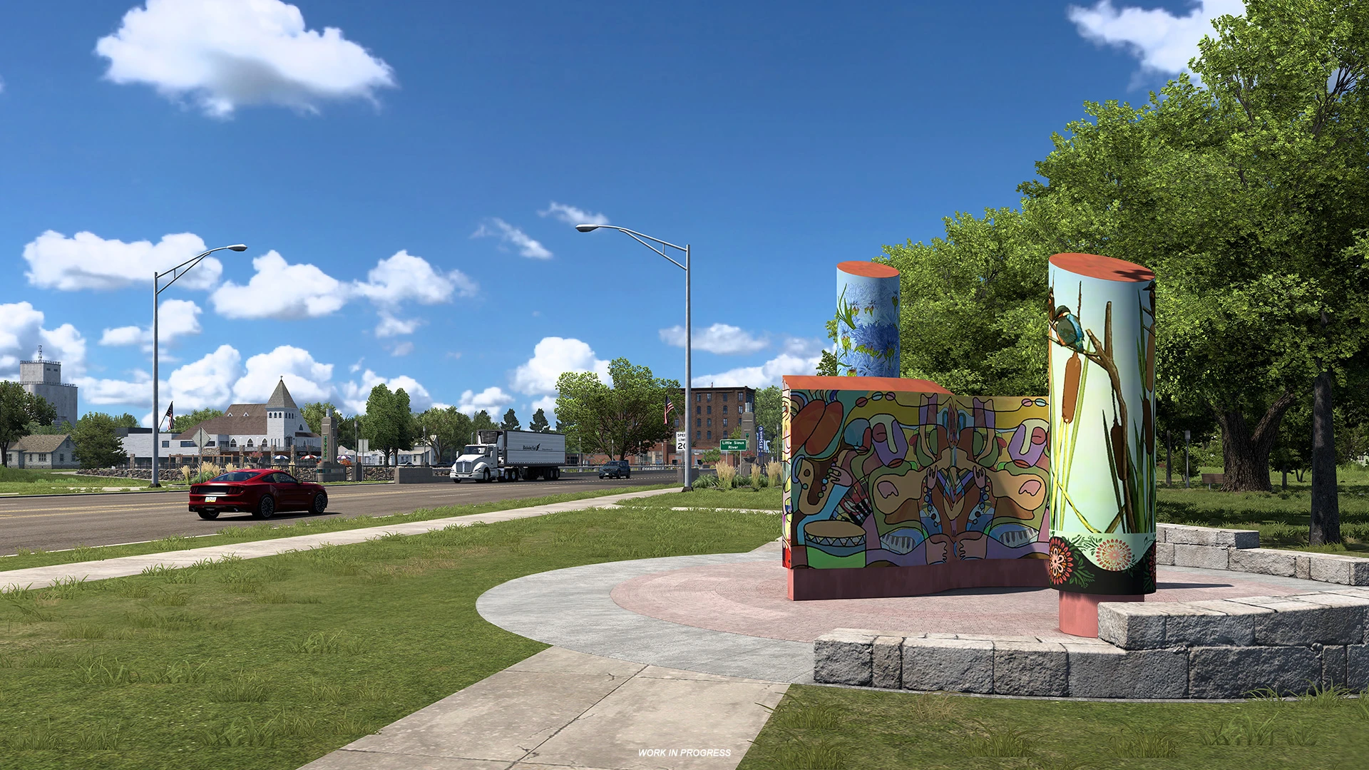 Новые скриншоты из будущего DLC Айова для American Truck Simulator - Поселения часть 2