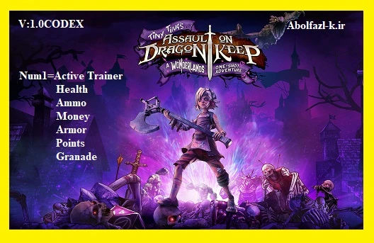 Tiny Tina's Assault on Dragon Keep: A Wonderlands One-Shot Adventure: Трейнер/Trainer (+6) [1.0] {Abolfazl.k}
