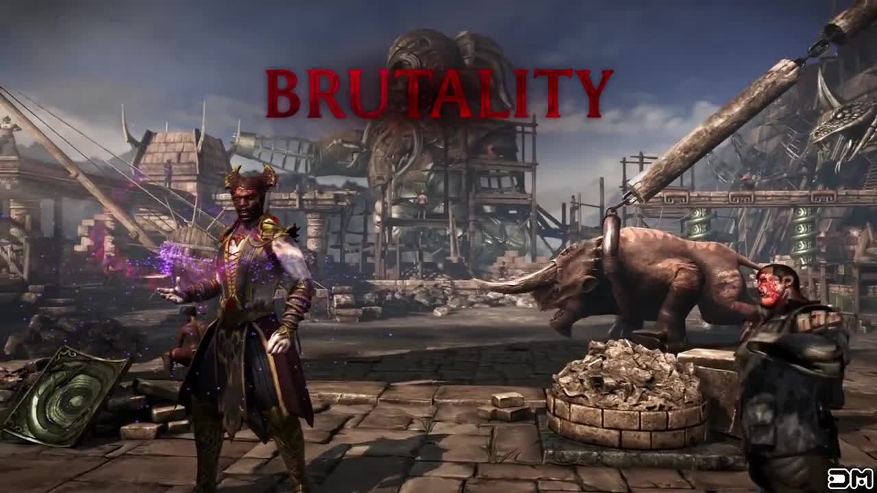 Mortal Kombat X "Shinnok Face Off Brutality Mask"