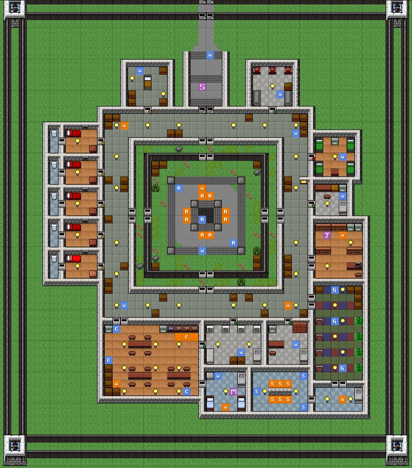 The Escapists "Карта Нулевой пациент"