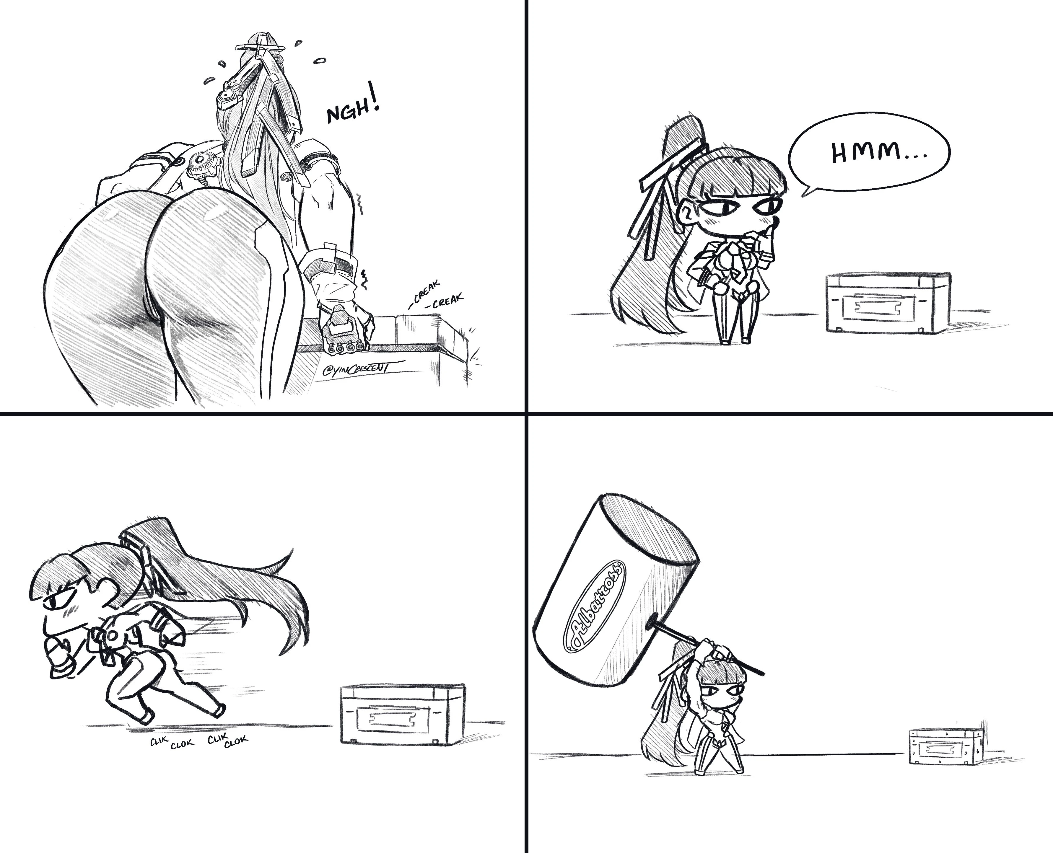 Когда не можешь найти код от ящика