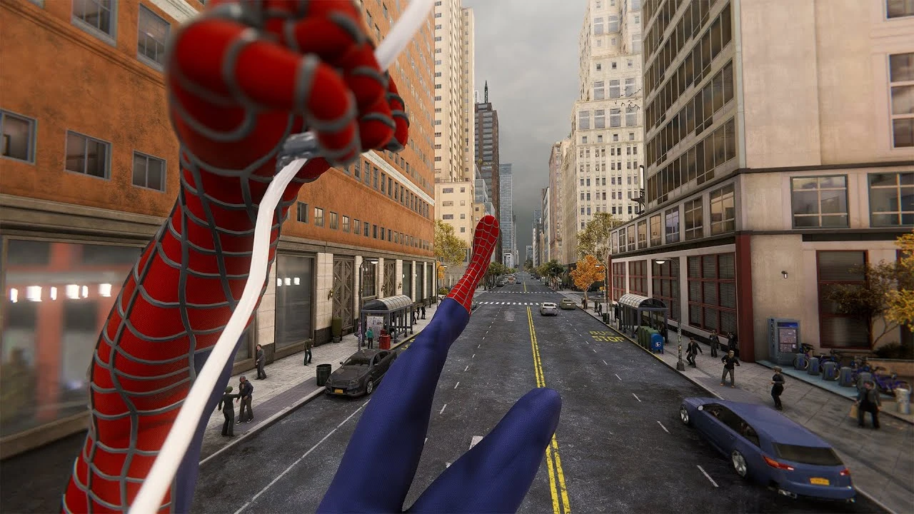 Marvel's Spider-Man "Простой Вид От Первого Лица"