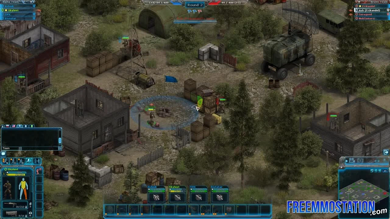 Affected Zone Tactics "Первый геймплей"