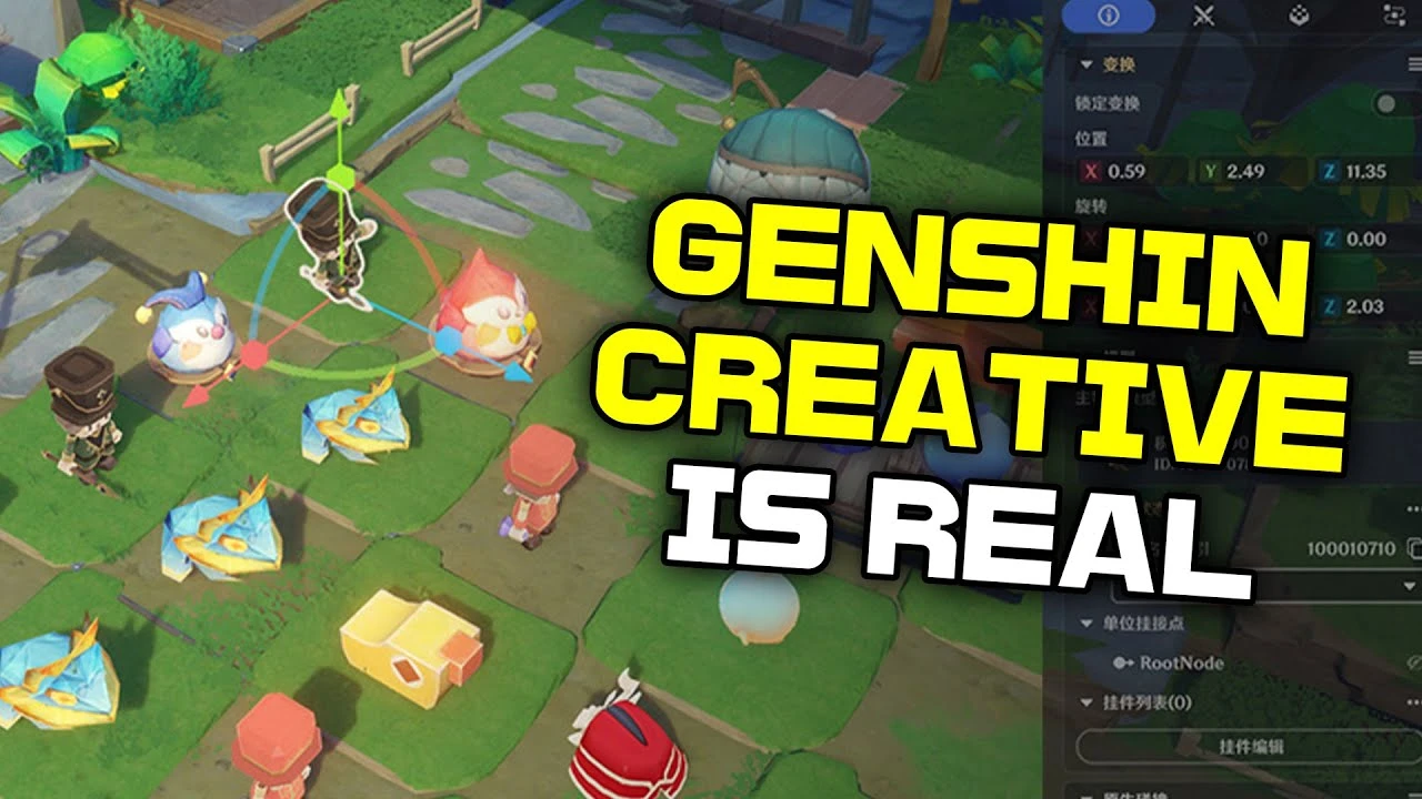 HoYoverse анонсировала масштабный творческий режим для Genshin Impact