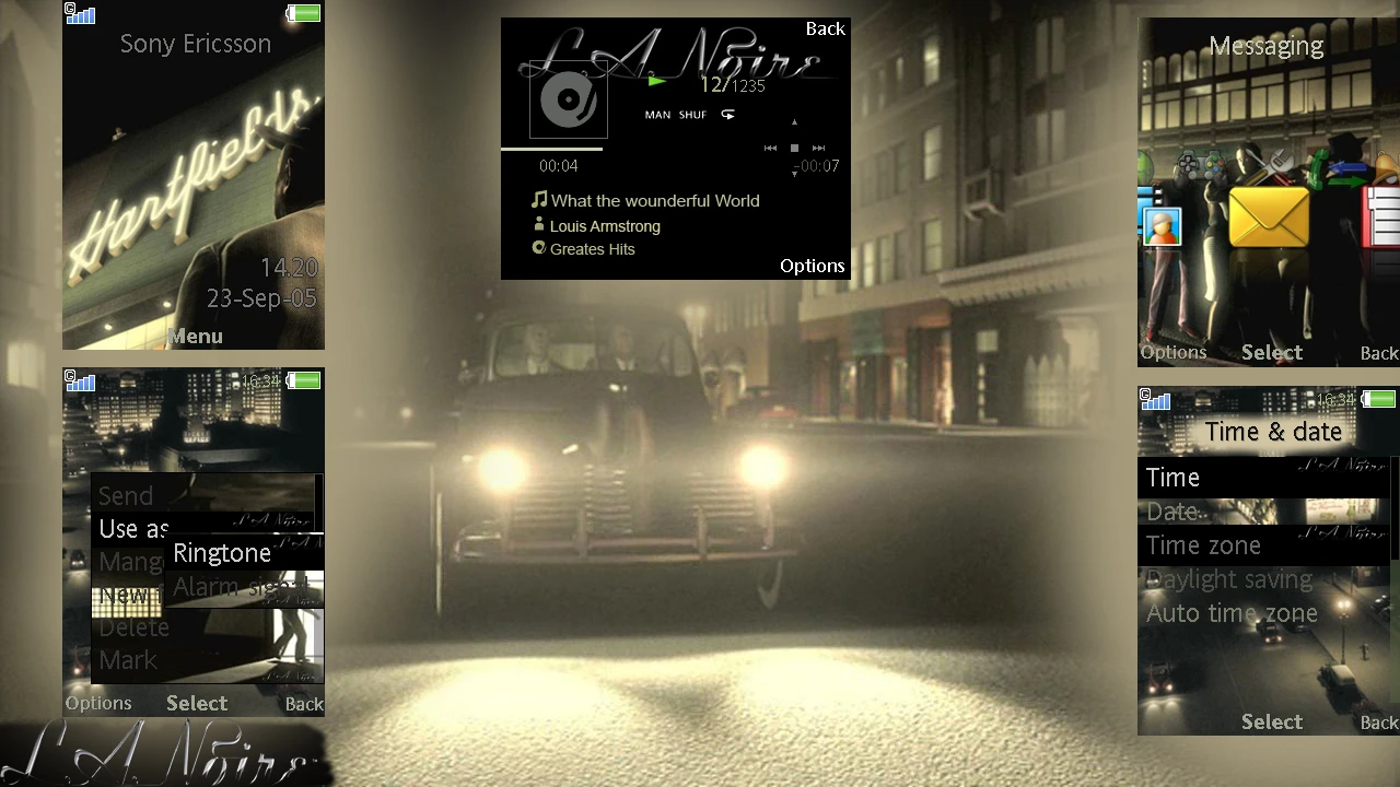 L.A. Noire "L.A.Noir theme for SE 240x320"