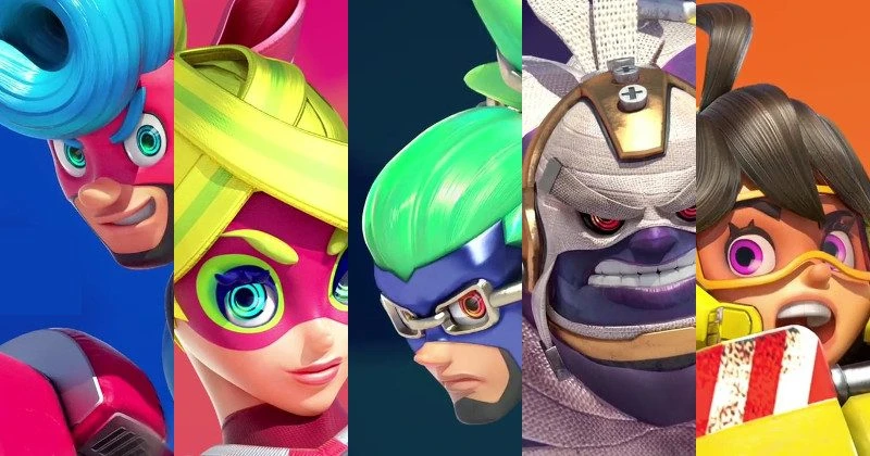 ARMS Global Testpunch уже в разгаре, доступно семь бойцов и три арены. Трейлеры всех персонажей