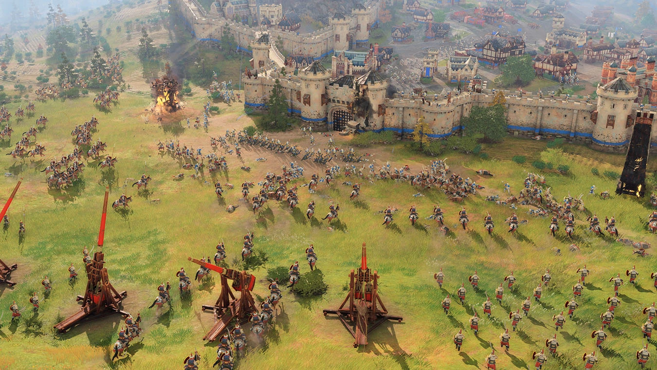 Разработчики Age of Empires 4 показали сражение между Францией и Китаем
